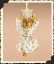 Angel Hanging from Snowflake Ornament - Boyd