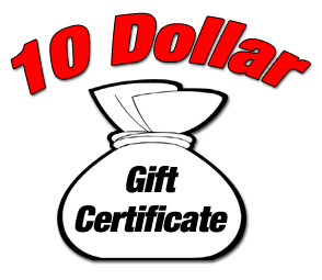 $10 Gift Certificate - Gift Certificates