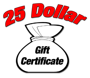 $25 Gift Certificate - Gift Certificates
