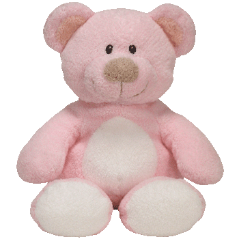 beanie baby pink bear
