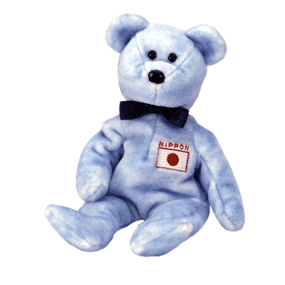 nipponia beanie baby