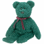 Holiday Teddy 2001 - Christmas Beanies