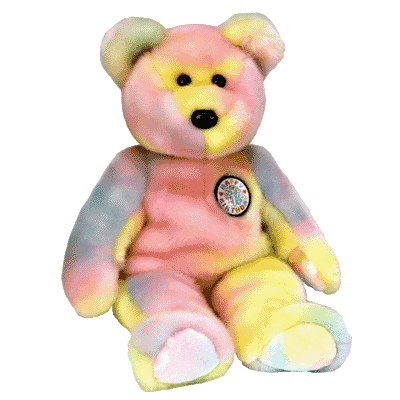 Birthday Bear - Ty Beanie Buddies