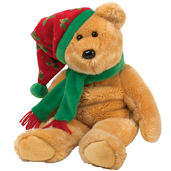 2003 holiday teddy beanie baby