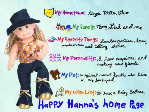 Happy Hanna - Ty Beanie Boppers