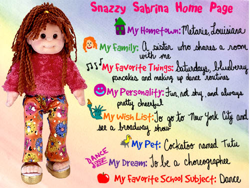 Snazzy Sabrina - Ty Beanie Boppers