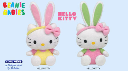 New USA Exclusive Hello Kitty Beanie Babies!