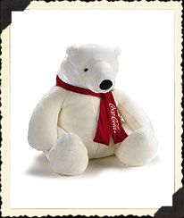 Coke Polar Bear 20 - Boyd's Plush