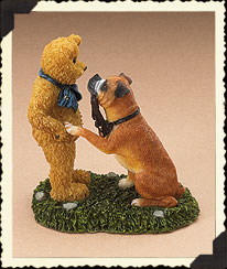 Bruce and Zeus - Boyd's Resin