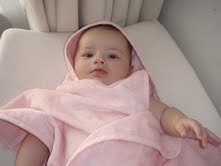 Kimono Pink - Kimono Hooded Towel