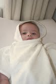 Kimono White - Kimono Hooded Towel