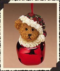 Santa Kringle Bell Ornament 2005 - Boyd's Resin