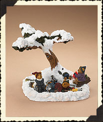 The Frozen Pond Gang... Winter Fun - Boyd's Resin