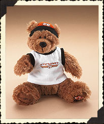 Tony Stewart Bubba Bear - Boyd's Plush