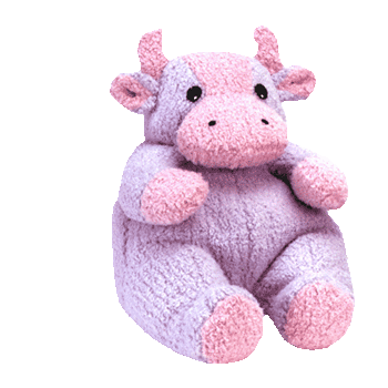 Moocowbaby - Ty Pillow Pals