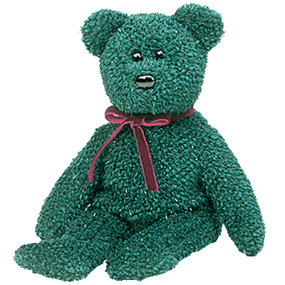 Holiday Teddy 2001 - Ty Beanie Babies
