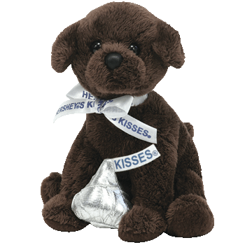 Chocolate Kiss - Ty Beanie Babies