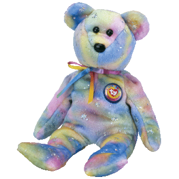 Clubby VI (Rainbow) - Ty Beanie Babies