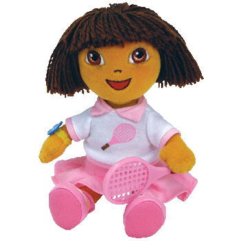 Dora Del Tenis - Ty Beanie Babies
