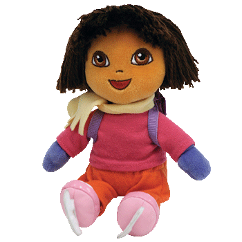 Dora - Ice Skating - Ty Beanie Babies