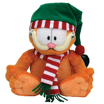 Garfield Season's Greetings - Ty Beanie Babies