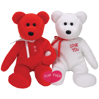 I Love U - Ty Beanie Babies