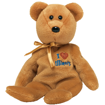 Illinois - Ty Beanie Babies