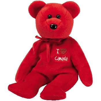 I Love Canada - Ty Beanie Babies