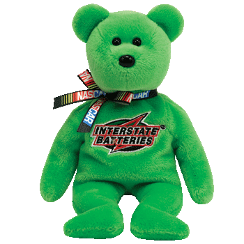 J.J. Yeley - Ty Beanie Babies