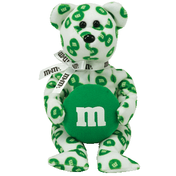 M&M (Green) - Ty Beanie Babies