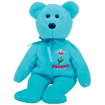 Minnesota Ladys Slipper - Ty Beanie Babies