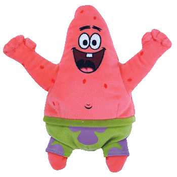 Patrick Star Best Day Ever - Ty Beanie Babies