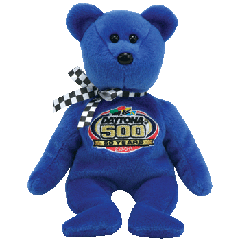 Racing Gold (Blue) - Ty Beanie Babies