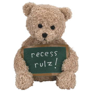 School Rocks Recess Rulz - Ty Beanie Babies