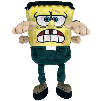 SpongeBob FrankenStein - Ty Beanie Babies