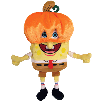 SpongeBob PumpkinMask - Ty Beanie Babies