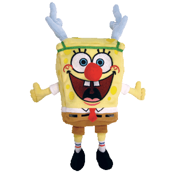 SpongeBob SleighRide - Ty Beanie Babies