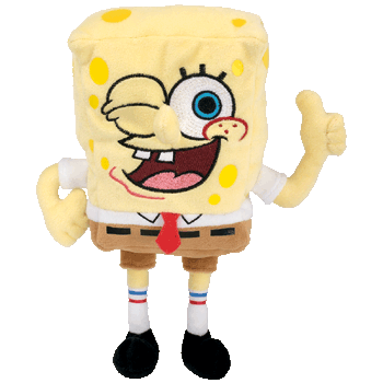 SpongeBob ThumbsUp - Ty Beanie Babies