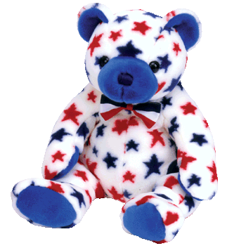 Blue (Patriotic) - Ty Beanie Buddies