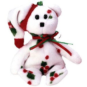 1998 Holiday Teddy - Jingle Beanies