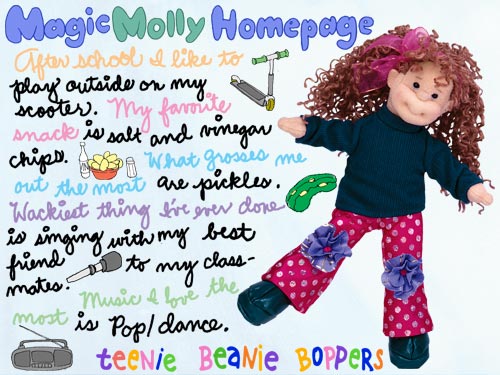 Magic Molly - Ty Teenie Boppers