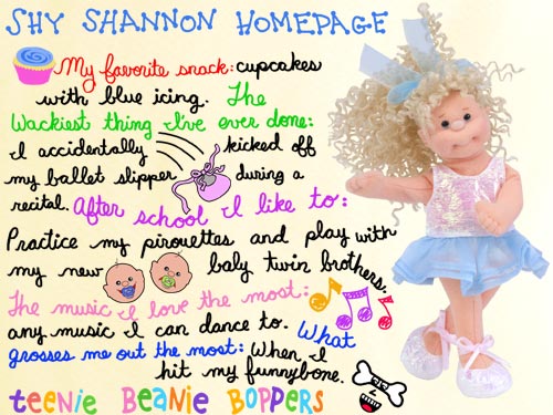 Shy Shannon - Ty Teenie Boppers