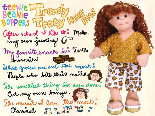 Trendy Tracy - Ty Teenie Boppers