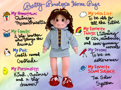 Pretty Penelope - Ty Beanie Boppers
